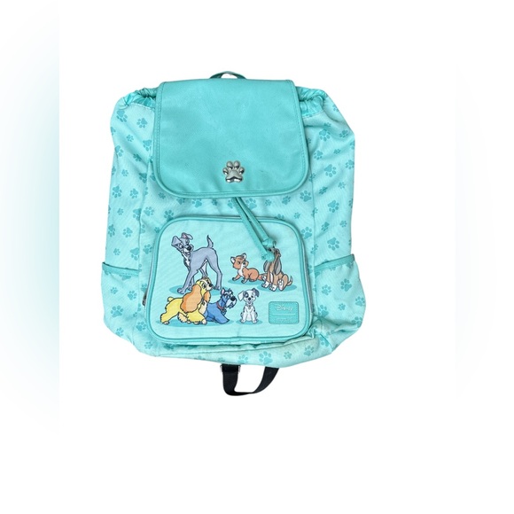 Loungefly Disney Dogs Slouch Backpack - Picture 1 of 8